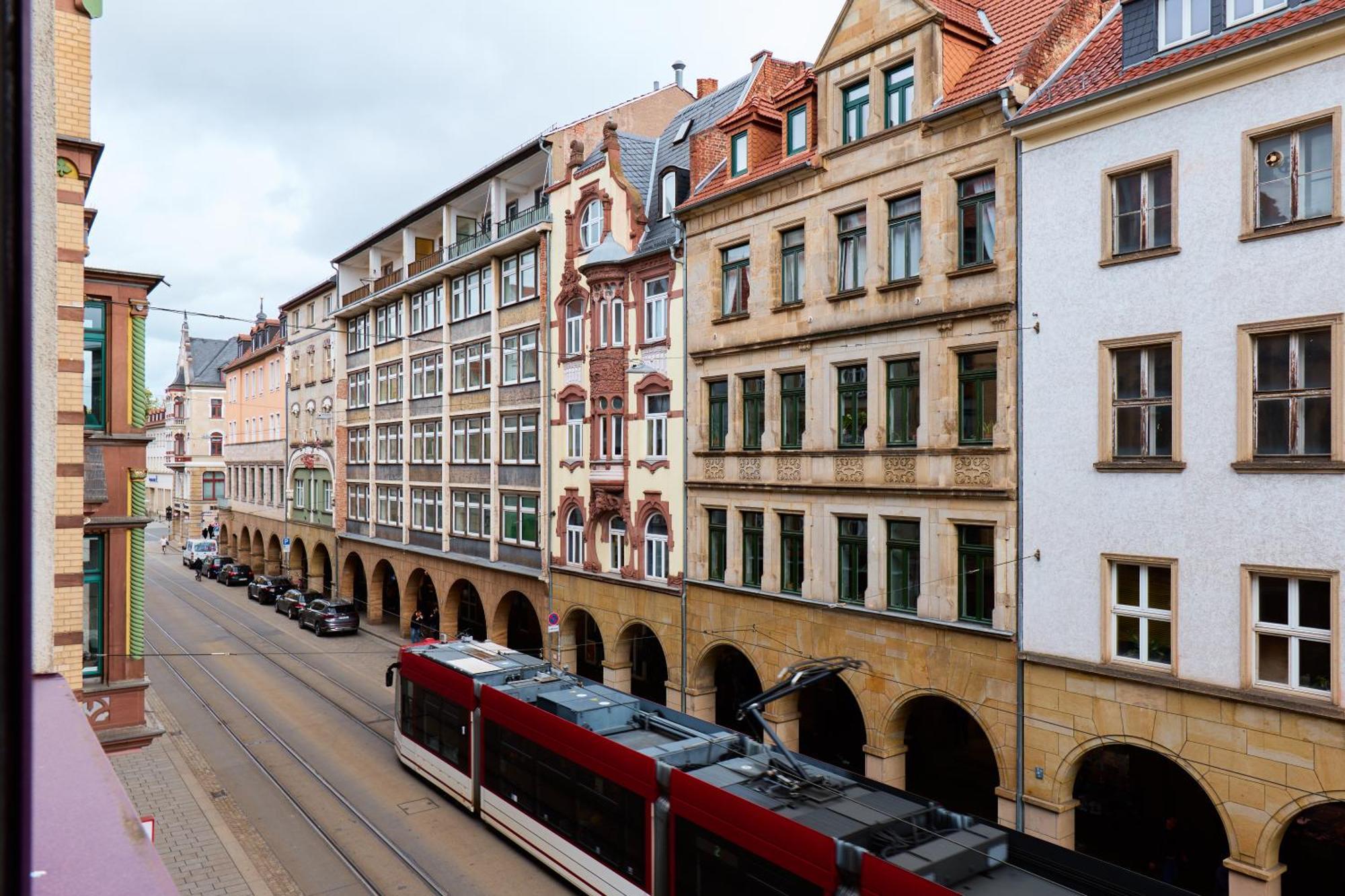 Stylisches Apartment I Fahrstuhl I Bahnhofsnah إرفورت المظهر الخارجي الصورة